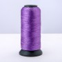 Bobine de fil capron violet pour loisirs créatifs, diamètre 0,9 mm