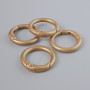 Fermoir mousqueton bronze couleur métal 25 mm