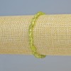 Bracelet en chrysoprase naturel, perles facettées, diamètre 5×6 mm ± (élastique), longueur 18 cm+