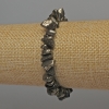 Bracelet pyrite éclats, diamètre 7–10 × 3–7 mm, longueur 18 cm ± élastique