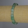 Bracelet en agate cube 7 × 7 mm ±, longueur 18 cm ±, élastique