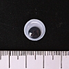 (12 mm) Accessoires pour yeux d'animaux, en gros emballage, 100 pièces