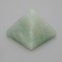 Pyramide souvenir en néphrite naturelle, longueur 38×38 mm, largeur 33 mm ±