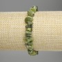 Bracelet en jadéite éclats, diamètre 5–12 × 2,5 mm, longueur 18 cm ±, élastique