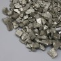 Éclats de pyrite naturel sans perçage 2-12×3-8 mm ± (par 100 g ±)