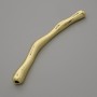 Perle-insert «Brin» dorée, diamètre 62×5,5 mm ±, trou Ø 1,8 mm ±, pour 1 pièce