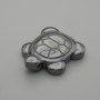 Statuette-souvenir de tortue en hématite 28 × 22 mm+