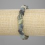 Bracelet en tourmaline brute 9-11×6-11 mm ±, longueur 18 cm ±, élastique