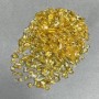 Éclat de citrine sans trou 2-7×2-6 mm ± (pour 100 g ±)