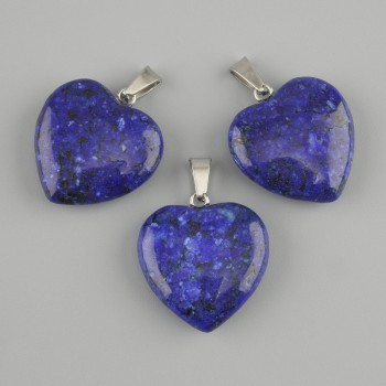 Pendentif Cœur en lazurite 20 × 20 × 27 mm+