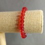 Bracelet en cristal de Bohême, longueur 18 cm+