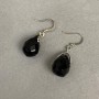 Boucles d'oreilles en cristal tchèque, longueur 35 mm +