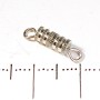Fermoir à vis pour perles et bracelets, emballage 15 pièces