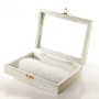 ! (20×15×5 cm) Boîte-vitrine en velours A40-1