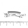 Prix par emballage / 10 pièces – Base métallique pour barrette 40 mm