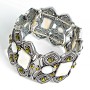 Bracelet avec insert en nacre
