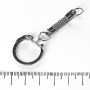 Base pour porte-clés 65 / 23 mm, lot de 10 pièces
