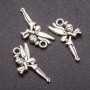 Pendentif accessoire Fée 25×12 mm, emballage 20 g ± 18 pièces