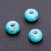 Perle Pandora Turquoise 14 × 10 mm, diamètre du trou 5 mm