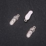 Pendentif «Sandales» 8×21 mm, conditionnement 20 g ±16 pièces