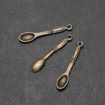 Fourniture pendante «Cuillère», diamètre 7 mm, longueur 35 mm, conditionnement 12 pièces (+ -)