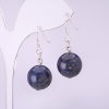 Boucles d'azurite — boule lisse, diamètre 12 mm