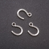 Pendentif «Fer à cheval», diamètre 10×14 mm, conditionnement 20 g ± 44 pièces