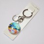 Porte-clés, diamètre 3,5 cm, longueur 9 cm