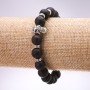 Bracelet Lave-Crâne, diamètre 10 mm, longueur 18 cm sur élastique