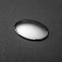 Cabochon d'hématite 40×30×6 mm