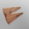 Paire de pinceaux pour loisirs créatifs — « Rayure caramel », longueur 7 cm, diamètre 7 mm