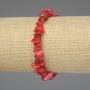 Bracelet en nacre teintée sur élastique, perles de 7 mm (±), longueur 18 cm