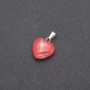 Pendentif Cœur en tourmaline 14×14×23 (+-) mm