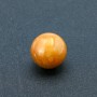 Boule souvenir en quartz jaune, diamètre 20 mm+