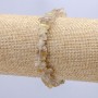 Bracelet en quartz rutile grain 7 mm+