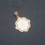 Pendentif Xuping plaqué or 18 carats, diamètre 34 × 25 mm +