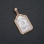 Pendentif Xuping or plaqué 18K Icône, diamètre 39 × 20 mm +