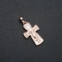 Pendentif Xuping dorure 18K en forme de croix, dimensions 29×15 mm +