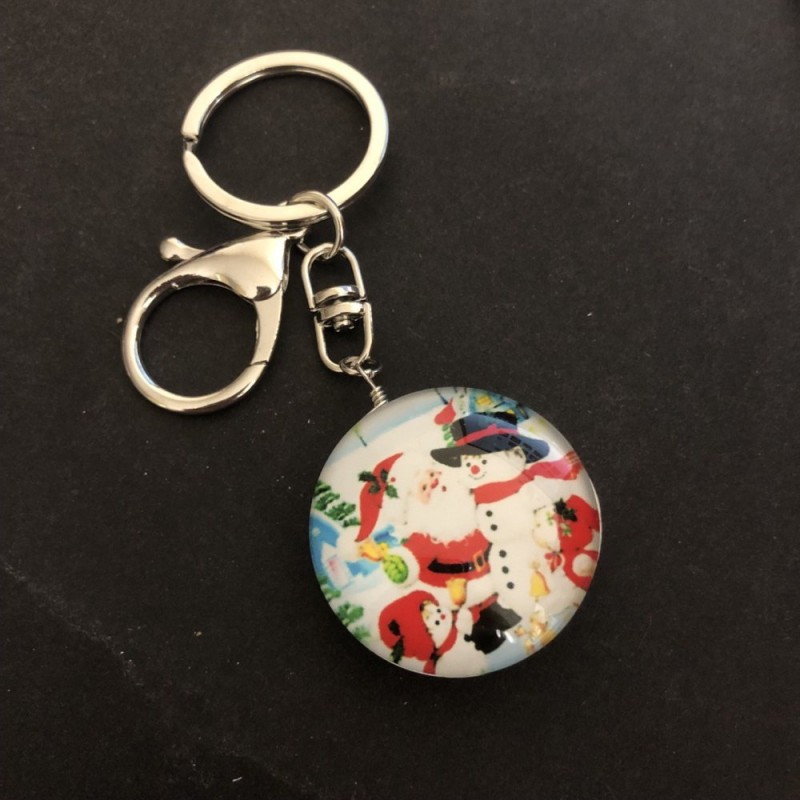 Porte-clés Nouvel An, longueur 10 cm