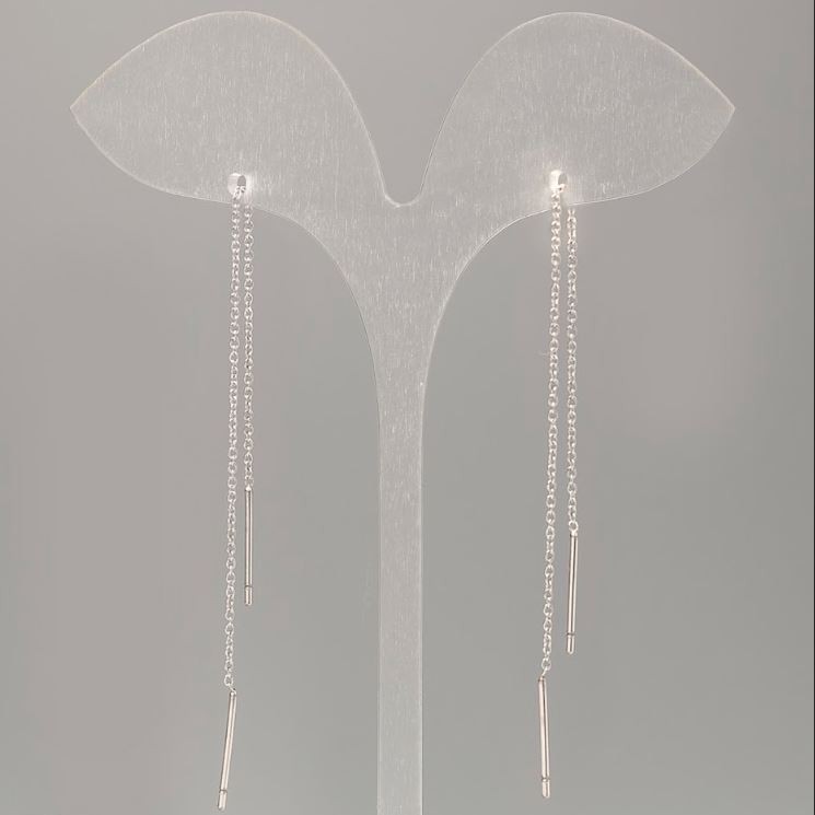 Boucles d'oreilles puces Xuping, longueur 10 cm et plus