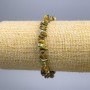 Bracelet jaspe multicolore en éclats, diamètres 8×3 mm, longueur 18 cm (élastique)