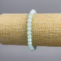 Bracelet en larimar – boules lisses 6 mm