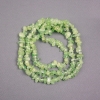 Perles sur fil Prénite éclats, diamètre 8×6×4 mm ±, longueur 76 cm ±