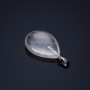 Pendentif Goutte de Cristal 2,5 × 1,7 cm (+-)